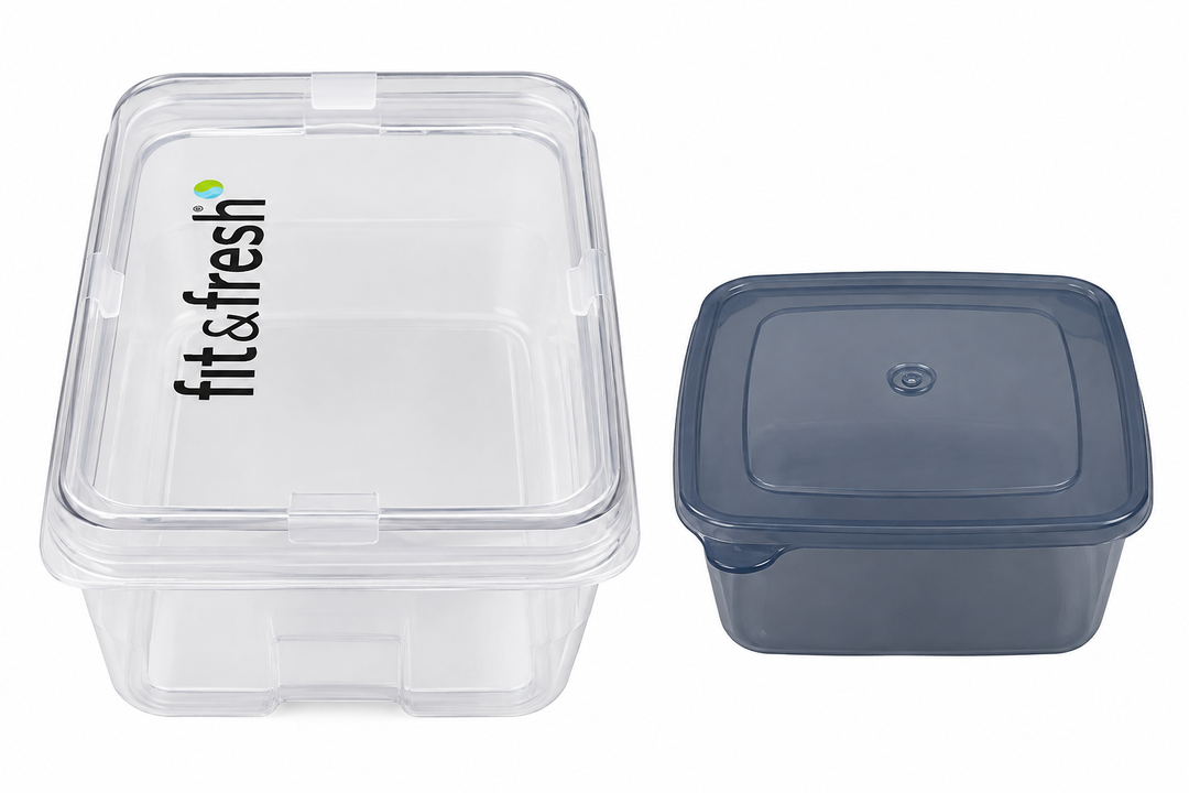 2-Piece Food Storage Container Set with Lids