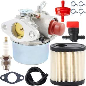 640350 Carburetor for Craftsman Tecumseh 4.5hp 5hp 5.5hp 6.0hp 6.5hp 6.75 hp Model 917.387282 917.388040 143.013802 Mower Tecumseh 640303 640262 640271 640172