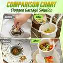 New Upgrade,2025 New Faucet Hanging Strainer,Kitchen Sink Drain Strainer,Sink Strainer Basket,Press Automatic Dumping Kitchen Draining Basket,Easy to Install, Fine Mesh (Green)