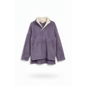 OLRIK Plus Size Hooded For Women V Neck Pullover Oversized Sweatshirts Long Sleeve Tops Loose Fit XXL Warm