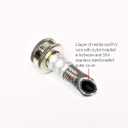 2-Pack Premium Stainless Steel Washing Machine Hoses - 6 FT No-Lead Burst Proof Inlet Supply Lines - 90 Degree Elbow Connection - 10 Year Warranty