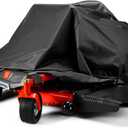 Zero-Turn Mower Cover, Universal Fit 600D Polyester Oxford, Weatherpoof UV with Windproof Buckle, Drawstring, Tractor Cover Up to 60" Lawn Mower Decks for Greenworks, EGO, Craftsman, Husqvarna, Honda