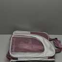 Lollimeow Expandable Cat Carrier Backpack for Large Cats - Airline Approved Pet Carrier Backpack for Small Dogs, Hiking & Travel, Waterproof with Breathable Mesh, 22lbs Capacity (Plum, Large) (Large (16.5"x10.2"x15.8"))