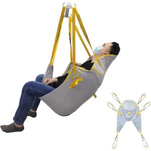 Patient Lift Sling Universal Full Body Mesh Sling for Showering Transfer Sling Home Use, Medium