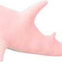 Shark Stuffed Animal Plush,Soft Pink Shark Stuffed Animal,Plush Large Shark Toys for Home Decoration Kids Gift(Pink, 31 inches)