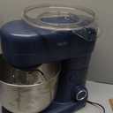 Martha Stewart 5.3Qt Stand Mixer, 12-Speed Tilt-Head Electric Kitchen Mixer with Stainless Steel Bowl, Dough Hook, Whisk & Beater, Splash Guard, Ideal for Baking Bread, Cake & Whipping, Indigo Blue
