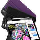 TORRAS for iPad 10th Generation Case (2022) 10.9 inch - Military Grade Heavy Duty, Shockproof Protective Cover with Pencil Holder, 6 Angles, Magnetic Stand, Auto Sleep/Wake - Black