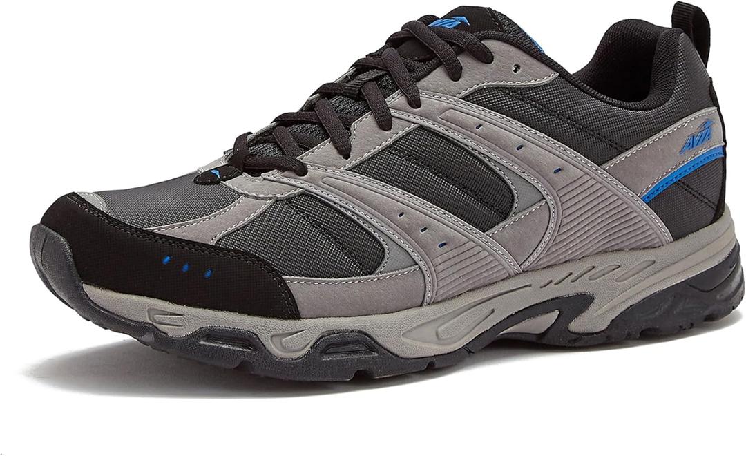 Avia Avi-Verge Mens Sneakers - Cross Trainer Mens Tennis Shoes, Pickleball or Walking Shoes for Men, Medium or Extra Wide Width Court Shoes, Size 9.5