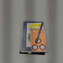 Uyiton Compatible with iPhone 17 Pro Max Camera Lens Protector - [Not Easy to Break][Strong Adsorption][Case-Friendly] Metal Tempered Glass Rear Camera Screen Cover - Cosmic Orange