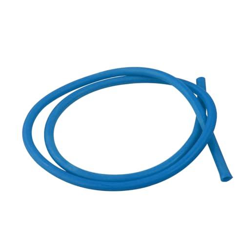 JoyTube Natural Latex Rubber Tubing, 1/4" ID x 3/8" OD 6.6in Surgical Tubing for Home Hospital Laboratory Speargun Band Slingshot Catapult Hose Tube (Blue)