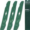 UDC Parts 742-05086 S-Shape Mower Blades Replacement for Cub Cadet 54 Inch ZTS2 742P05086 Craftsman CMXGZAM110194 Z5800 T3200 Z7600 TT440 Troy Bilt 490-110-C194 490-110-F194 ZT1 ZT2 / 3 Pack High Lift