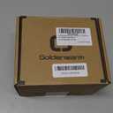 goldenwarm Gold Cabinet Pulls 15 Pack Brushed Brass Drawer Pulls - J12GD102 4 inch Kitchen Cabinet Handles Square Bar Pulls Antique Brass Bathroom Cabinet Hardware (4in hole centers)