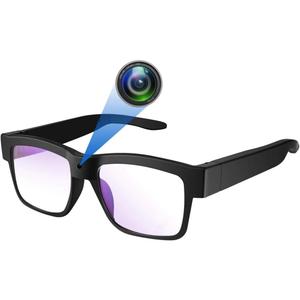 1080p HD Camera Smart Video Recording Glasses-Outdoor Sport Glasses with Camera Wearable Eyeglass (Include 32G Memory Card)