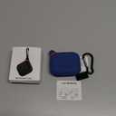 AirPods Pro 3 Case Silicone - Waterproof, Shockproof, Drop Protection, Wireless Charging Supported, One-Piece Folding Design with Carabiner for AirPods Pro 3rd Gen (2025) - Blue