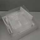 Leinuosen 7 Pcs Large Buffet Risers Set 6" to 12" Acrylic Display Box Catering Dessert Table Riser Food Display Decorative Stand with Hollow Bottom for Catering Supplies(Clear, Square)