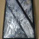 8 Pack L20 x H 12" Black Heavy Duty Shelf Brackets with Screws Metal Shelf Brackets Shelf Support Angle Brackets for Shelves L Brackets Heavy Duty Floating Shelf