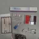 Electric Nail Drill Professional 35000RPM,Rechargeable Electric Nail File Cordless with 9-Speed & LED Display,12-in-1 Portable Manicure Pedicure kit for Acrylic Gel Dip Powder Nails (Purple)