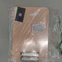 Mr. Pen- Plastic Clipboard, 12.5" x 9", 2 Pack, Clipboard Plastic, Low-Profile Metal Clip with Retractable Hanging Hole (Pastel Orange)