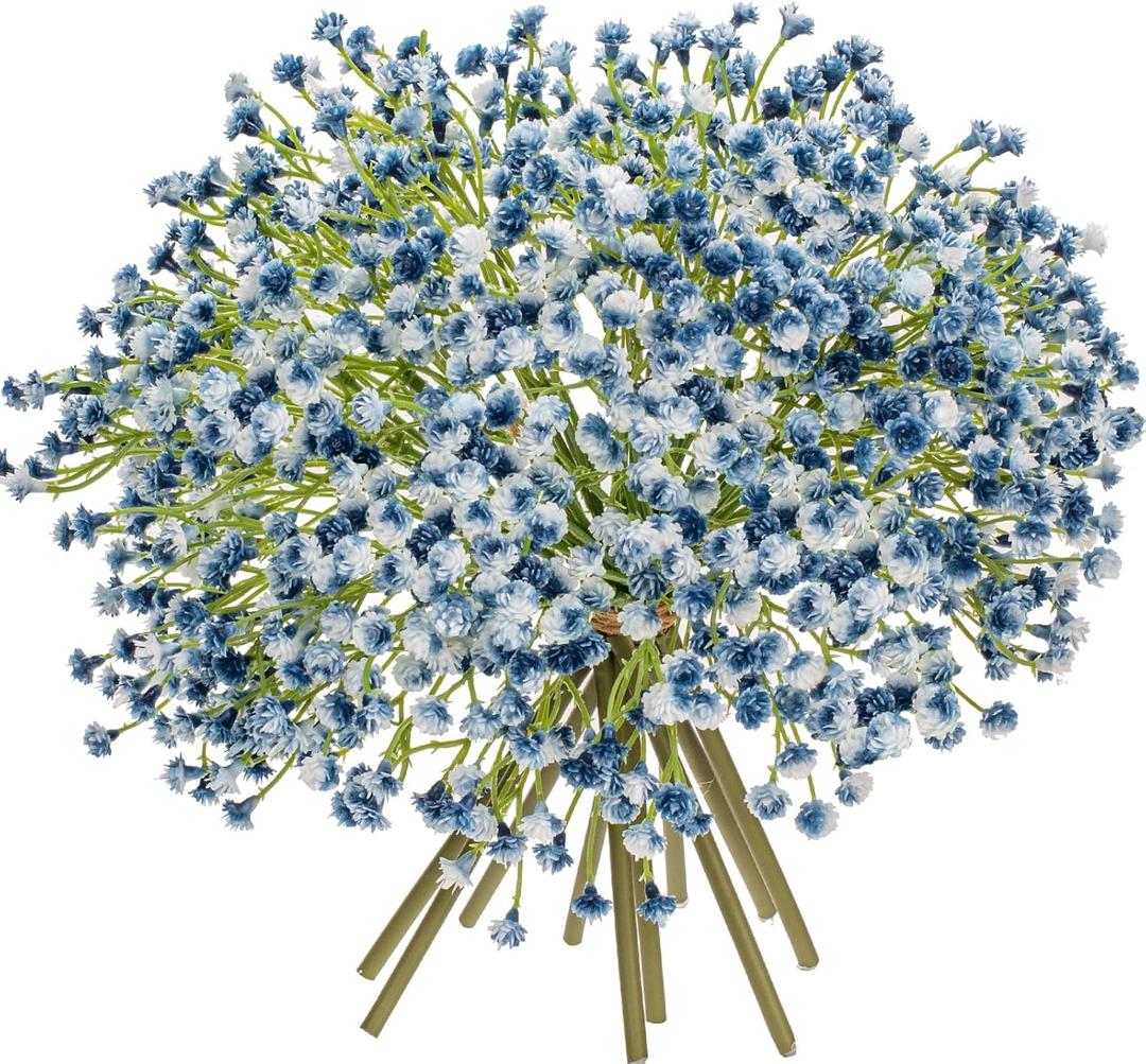 Baby's Breath Artificial Flowers Bulk 10 Pack (30pcs) Faux Baby Breath Plastic Flower Fake Gypsophila Flower Arrangement for Crafts Fake Flowers Bouquet for Wedding Centerpieces Blue Baby Breath Baby's Breath Artificial Flowers Bulk 10 Pack (30pcs) Faux Baby Breath Plastic Flower Fake Gypsophila Flower Arrangement for Crafts Fake Flowers Bouquet for Wedding Centerpieces Blue Baby Breath