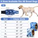 5 Pack Dog Diapers Male Reusable, Premium Belly Bands for Dogs, High Absorbing Male Dog Pee Wraps for Doggie in Incontinence or Excitable Urination Camouflage Pattern S