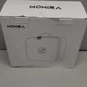 MOMIRA Travel Makeup Bag Cosmetic Bag Makeup Organizer Bag with Lighted Mirror, Adjustable Brightness in 3 Color Scenarios, Waterproof Makeup Train Case, Gift for Women - Black (Small)