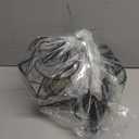 Solar Pendant Lights Outdoor, Shed Light Solar Powered Gazebo Lights Outdoor Chandelier Hanging Lights,Solar Lights Indoor with Pull Cord for Home Chicken Coop Barn Garage Storage