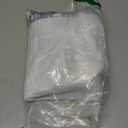 No Hook Shower Curtain and Liner Set, Grey and White Striped Hotel Shower Curtains for Bathroom, Minimalist Waterproof Bathroom Curtain Sets with Snap in Liner Mesh Top Window, 71x74 Inch