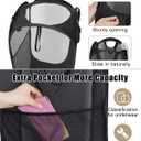 HOUSE AGAIN Mesh Popup Laundry Hamper, [Reinforced] Collapsible Laundry Basket, Foldable Pop Up Hamper with Durable Handles, Easy to Open and Fold for Dorm, Laundry Room, Bedroom, Travel, (Black)