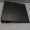 Avery Heavy-Duty View 3 Ring Binder, 1.5" One Touch Slant Rings, Holds 8.5" x 11" Paper, 1 Black Binder (05400)