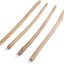 Novabright 4 Pcs 3 ft Driftwood Poles, Natural Drift Wood Decor for Home, Unique Hand-Picked Natural Wood Pole Crafts for Vases Macrame Wedding Venue Home Decor, Coastal Rustic Farmhouse Country