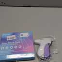 Itopan Stitch Gun for Clothes, Tagging Gun for Clothing Quick Fixes - Price Tag Gun with 6 Fine Needle, 1000 Black Fasteners & 1000 White Fasteners Snow1+MediumPurple1