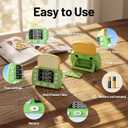 Digital Kitchen Timer for Cooking - 3 Channel Countdown Timer and Stopwatch with Strong Magnets,Silent Mode, LED Display, Memory, Timers for Cooking, Oven, Egg, Baking, Grilling, Teaching