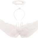 Nishine Angel Wing Halo Costume Set (51x23cm)