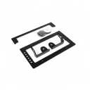 License Plate Frame Black 1 Pc