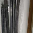 Art3d 3D Slatted Wall Panels for Home Wall Decor, Decorative PVC Ceiling Tiles 24" x 48", Black