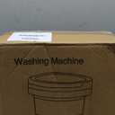 Portable Washing Machine, 16 L Mini Washer with 3 Modes Deep Cleaning for Underwear, Baby Clothes, Sock, Small Items, Foldable Travel Washer and Dryer Combo for Apartments, Camping, Travel, RV (Grey)