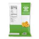 Amazon Grocery, Roasted & Salted Plantain Chips, 12 Oz, Pack of 4 (Previously Amazon Fresh, BB: 12/JUL/2027