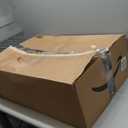 Dripex 8x10 Area Rugs - Stain Resistant Washable Rug Distressed Rugs for Living Room Dining Room Bedroom Anti-Slip Low-Pile and Soft Accent Rug Farmhouse Office Home Decor, Pet & Child Friendly (Dark Blue/Cream)