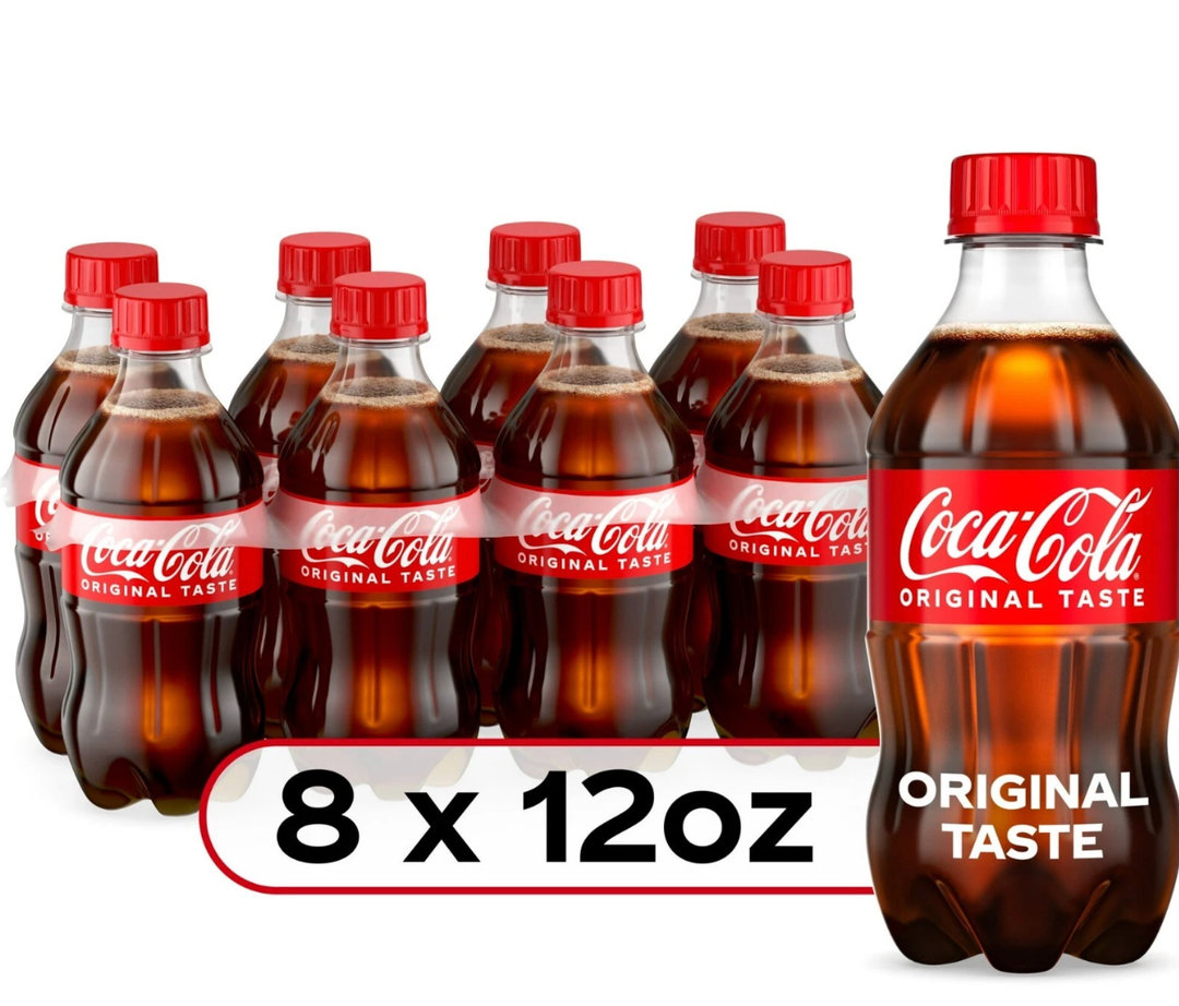 Coca Cola 8 pack 12oz 355ml Bottles