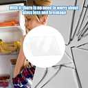 240350608 Refrigerator Glass Replacement,Glass Shelf Insert,Crisper Glass Replacement Compatible with Frigidaire Kenmore, White-Westinghouse, Crosley Glass Shelf Replacement AP2115928-24" x 15.5" (240350608 x1)