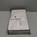 100% Blackout Shield Linen Blackout Curtains for Bedroom 108 Inches Long, Back Tab/Rod Pocket Living Room Drapes, Thermal Insulated Blackout Curtains 2 Panels Set, 50" W x 108" L, Cream