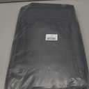 FENRUIEN Business Backpack for Men,Water Resistant Tech Backpack with Charger,Black Laptop Backpack 15.6 Inch (Standard)