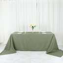 Tablecloth, Stain and Wrinkle Resistant Table Cover 90×40 Fabric Table Cloth for Dinning, Kitchen, Party,  Sage PACK OF 2