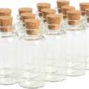 Magic Season Decorative Glass Bottles (15 Pcs / 0.7 fl oz.)