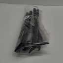 LETSTRY 5FT Flag Pole for Outside House with Adjustable Bracket, Upgrade Stainless Steel Tangle Free Flagpole, Heavy Duty House Flagpole for 3x5 Flags for Residential, Outdoor or Porch, Black