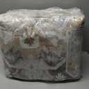 RUGICI Boho Washable Area Rug 9x12, Spill-Proof Surface, Non-Slip Backin, Low Pile Faux Wool Large Printed Rugs for Living Room, Bedroom, Ding Room, Entryway and Home Decor(Beige, 9x12)