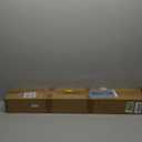 Wood Floating Shelves for Wall, Rustic Wall Shelves for Bedroom, Wall Mounted Floating Shelf, Set of 4 Light Walnut 36 Inch