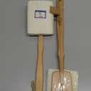 2 Pack Natural Exfoliating Loofah luffa loofa Bath Brush On a Stick - with Long Wooden Handle Back Brush for Men & Women - Shower Sponge Body Back Scrubber