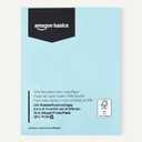 Amazon Basics 30% Recycled Color Copy Paper, 8.5" x 11", 20lb, Pastel Blue, 500 Sheets