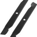 532138971 138971 42 Inch High Lift Mower Blades for Craftsman Husqvarna Poulan 127843 138498 532127843 532138498 Compatible with LT1000 LT2000 LT125 LTH130 YT3000 YTH22V42 YTH18542 YTA18542 YTH1542XP